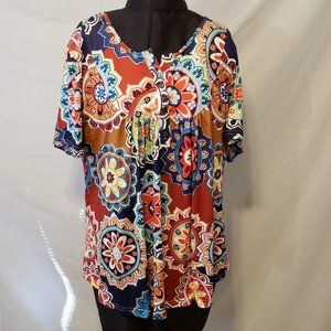 NWT VOGRACE BLOUSE  - SZ:  24W - PRE-OWNED
